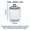 Heritage Hill 1-Gallon Glass Storage Jars — Set of 2