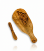 Mediterranean Olive Wood Bread & Butter Serving Board Set