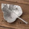 Handmade Tin Leaf Tea Strainer