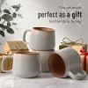 Sage Stoneware Coffee Mugs