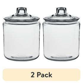 Heritage Hill 1-Gallon Glass Storage Jars — Set of 2
