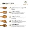 Olive Wood Kitchen Utensil Set — 5 Piece