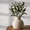 Rustic Farmhouse Ceramic Vase