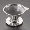 Stainless Steel Pour Over Coffee Dripper With Stand