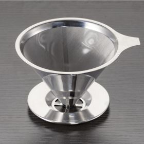 Stainless Steel Pour Over Coffee Dripper With Stand