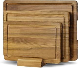 Teak Cutting Board Kitchen Set