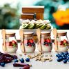 Wide-Mouth Glass Mason Jars with Lids — Set of 4