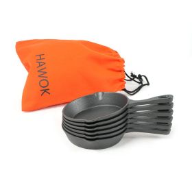 Mini Cast Iron Skillets — Set of 6