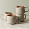 Sage Stoneware Coffee Mugs