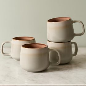 Sage Stoneware Coffee Mugs
