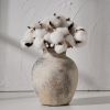 Whitewashed Rustic Ceramic Vase