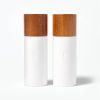 Cream Stoneware Salt & Pepper Set