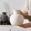 Rustic Farmhouse Ceramic Vase