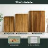 Teak Cutting Board Kitchen Set
