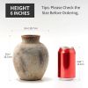 Whitewashed Rustic Ceramic Vase