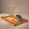 Handmade Teak Wood Serving Tray