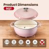6 Quart Enameled Cast Iron Dutch Oven